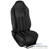 Black Airbag Seat Upolstery w/ Seat Foam